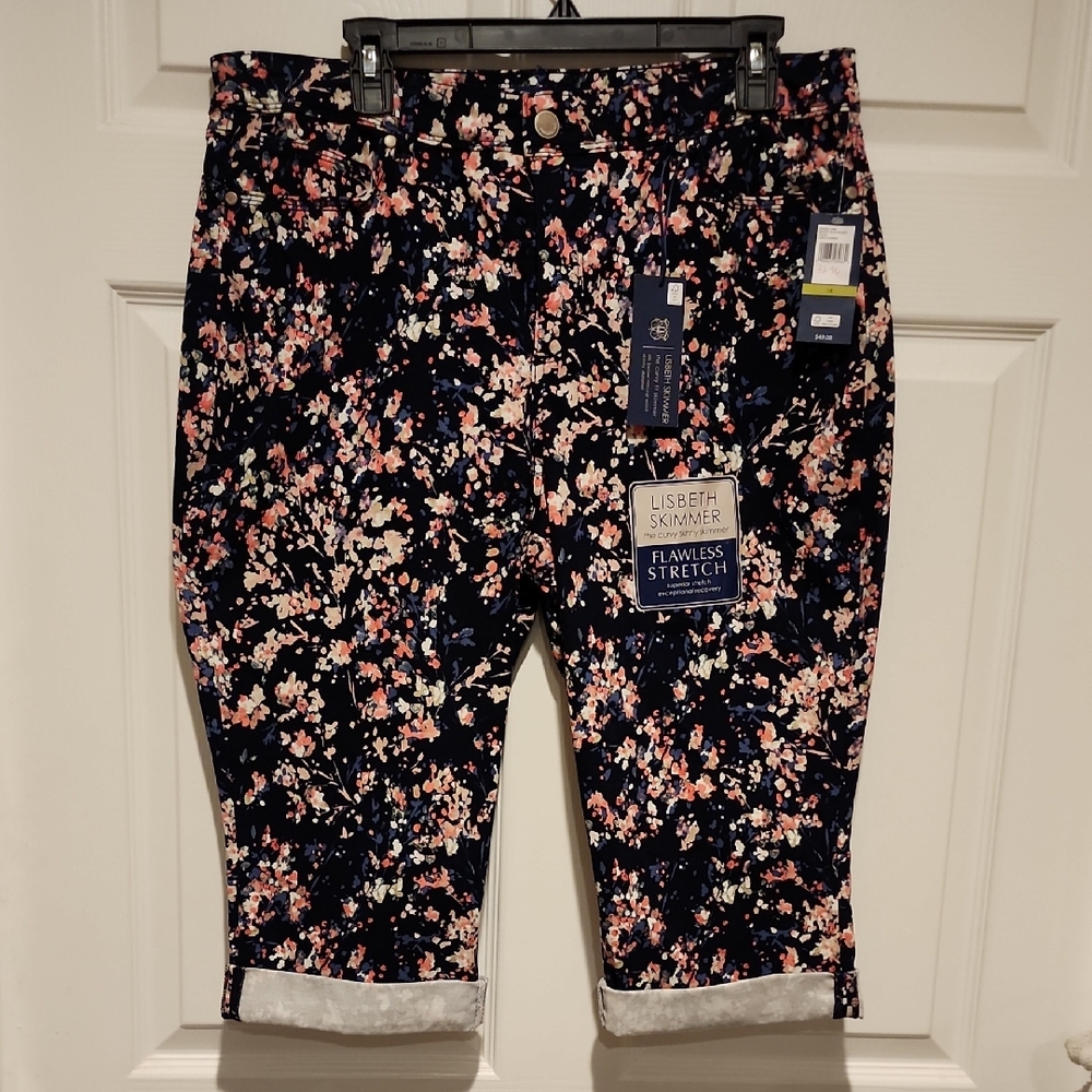 Lisbeth Skinner Bandolino cropped pants: 14